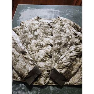 Anthropologie Marrakech Tie Dye Quilted Jacket Size Medium